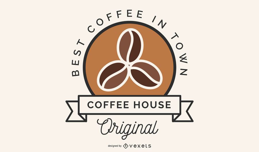 Coffee beans logo design Coffee beans logo design