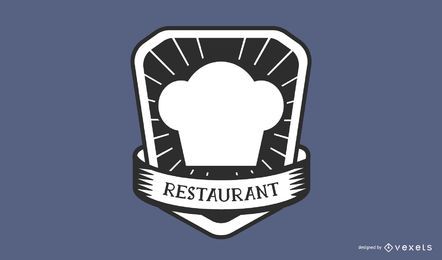 Restaurant chef hat logo design Restaurant chef hat logo design
