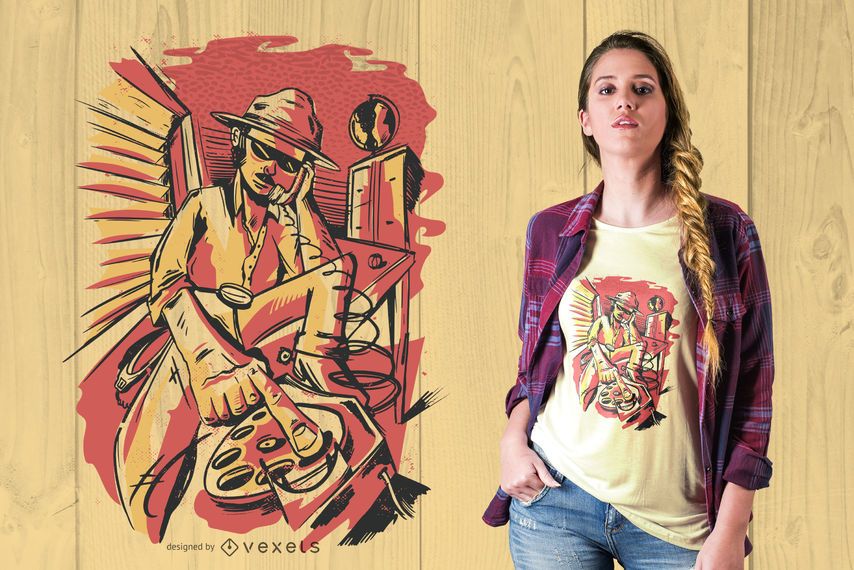 Private Investigator T-shirt Design Private Investigator T-shirt Design