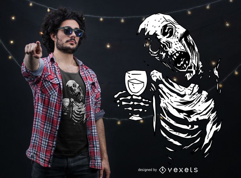 Zombie-Beifall-T-Shirt Entwurf Zombie-Beifall-T-Shirt Entwurf