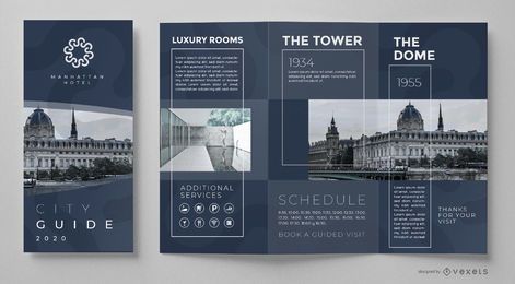 City guide brochure template City guide brochure template
