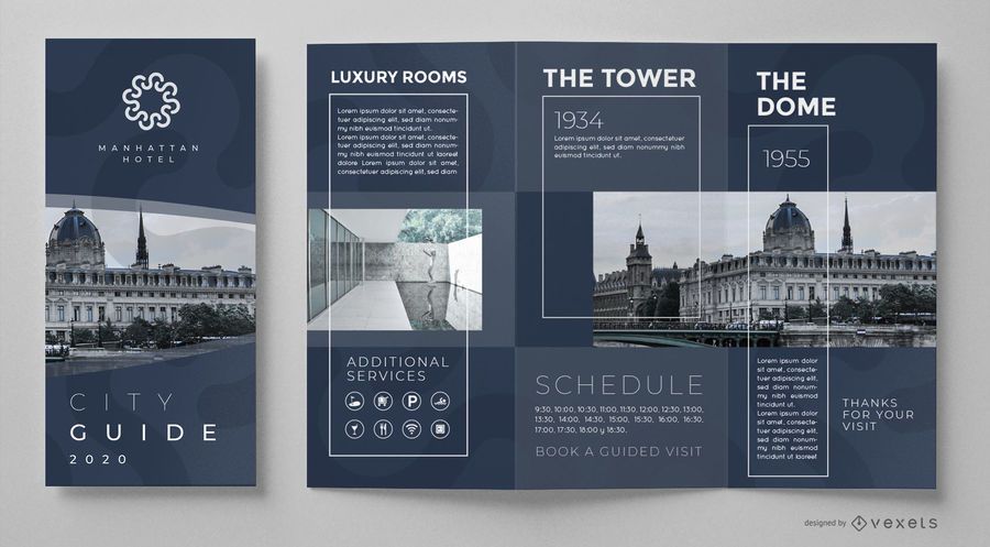 City guide brochure template City guide brochure template