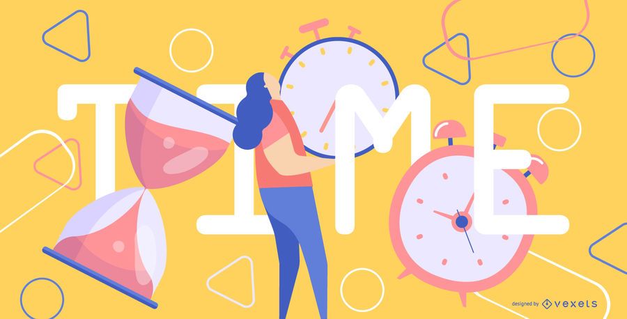 Abstract time illustration Abstract time illustration