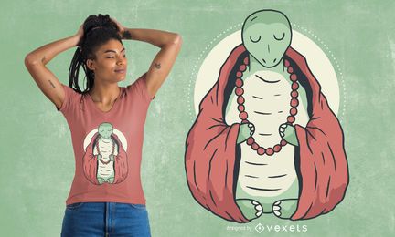 Meditating turtle t-shirt design Meditating turtle t-shirt design