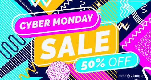 Cyber monday sale slider design