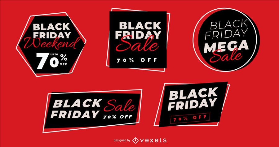 Black Friday Sale Badge Collection Black Friday Sale Badge Collection