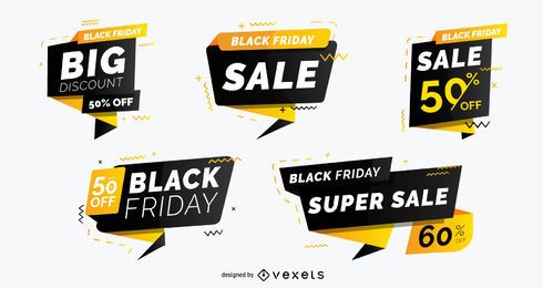 Black Friday Sale Badge Pack Black Friday Sale Badge Pack