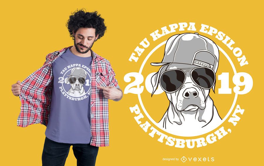 Dog Fraternity T-shirt Design Dog Fraternity T-shirt Design