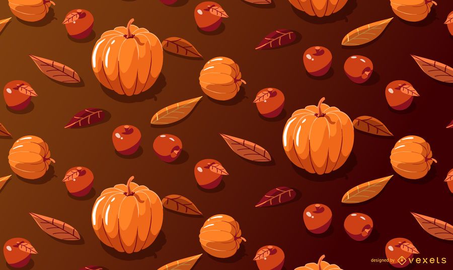 Pumpkin apples seasonal pattern Pumpkin apples seasonal pattern