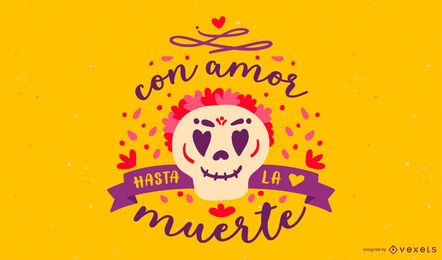 Day of the dead spanish lettering Day of the dead spanish lettering