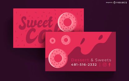 Pastry Business Card Template Pastry Business Card Template