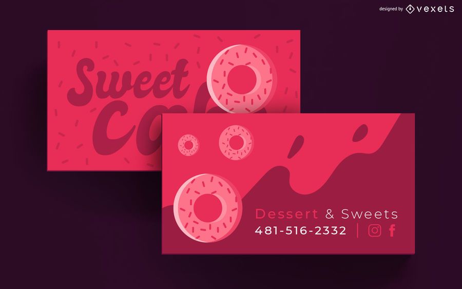 Pastry Business Card Template Pastry Business Card Template