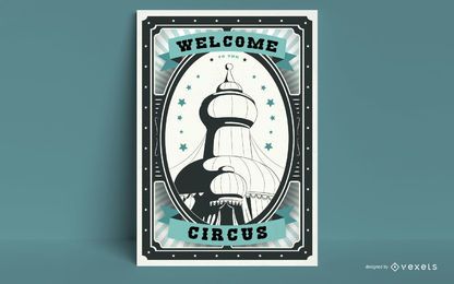 Circus Poster Editable Text Design Circus Poster Editable Text Design
