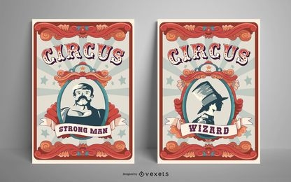 Circus Poster Design Pack