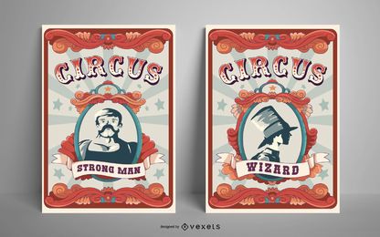 Zirkus Poster Design Pack Zirkus Poster Design Pack
