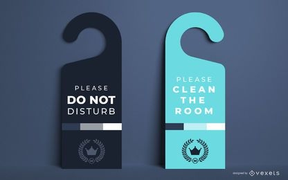 Do Not Disturb Door Hanger Template