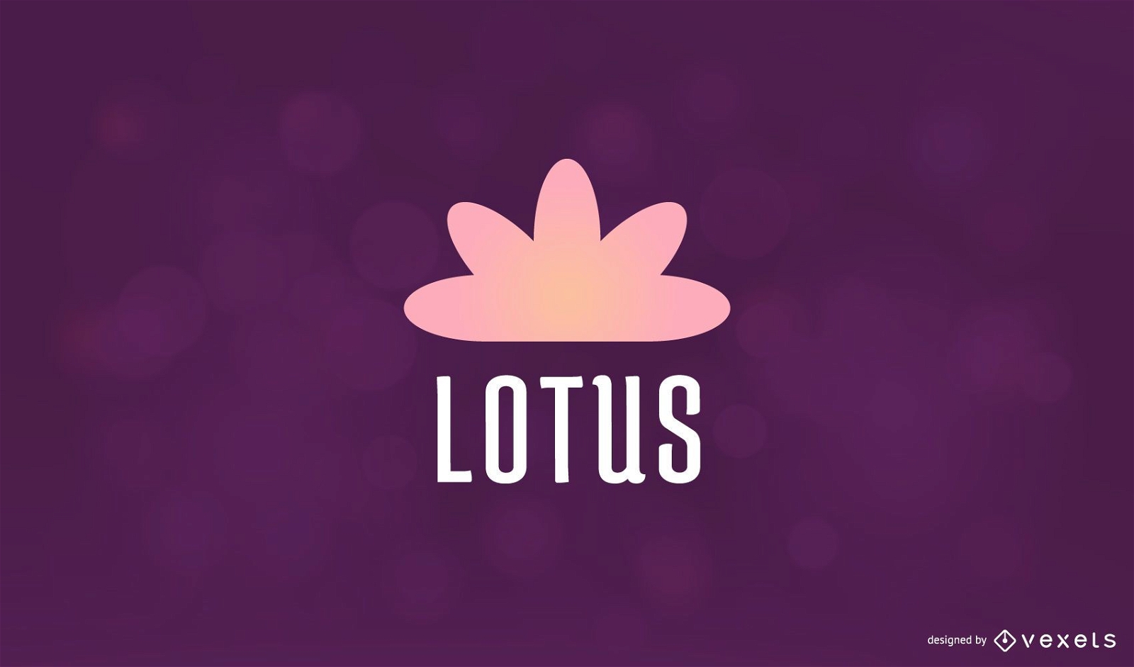 Lotusblumenlogoentwurf