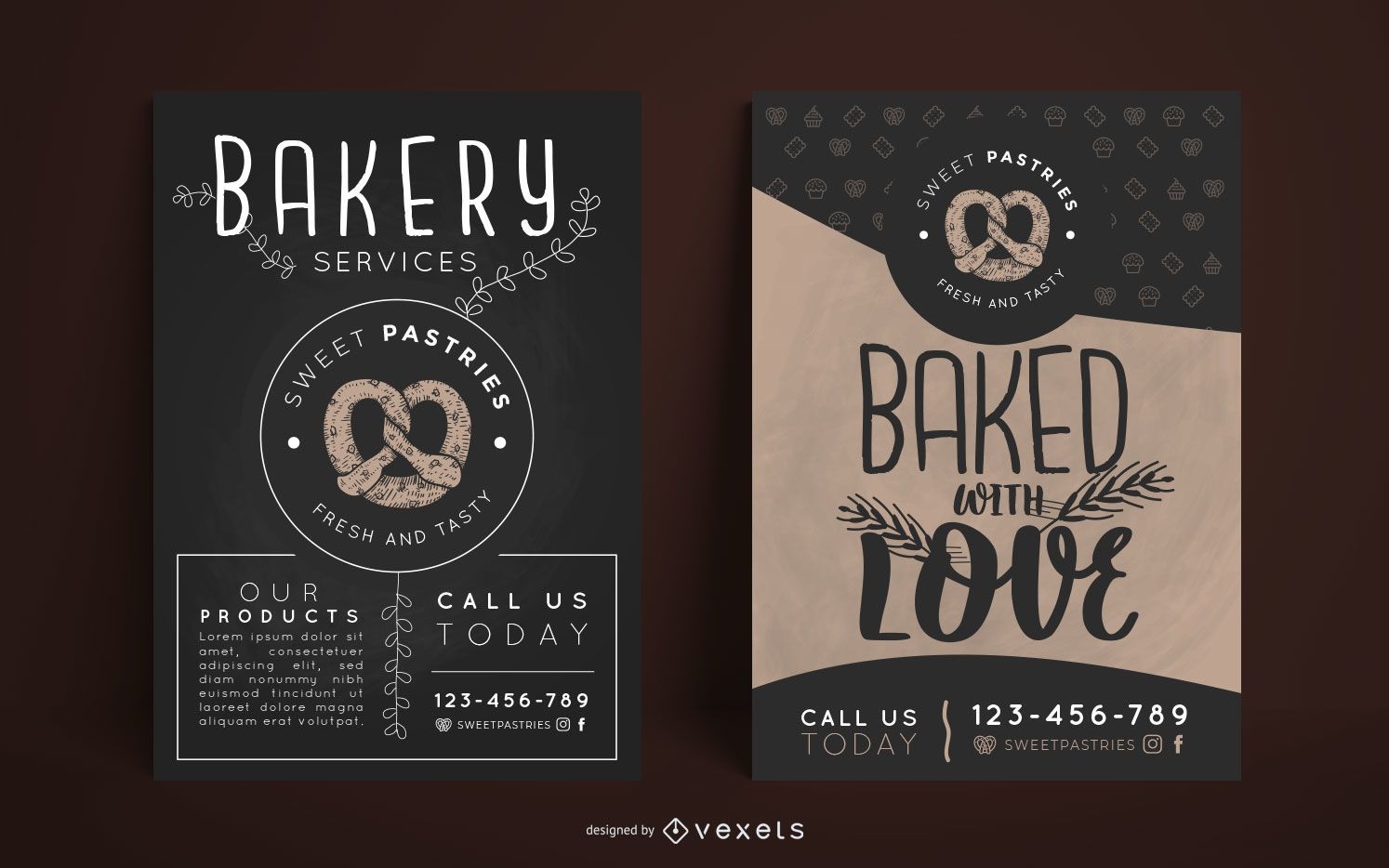 Bäckerei Poster Design