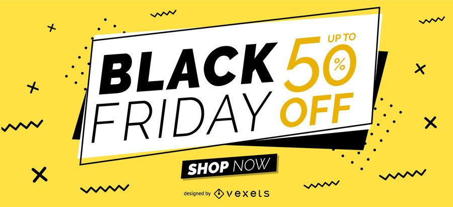 Black friday web slider - Vector download