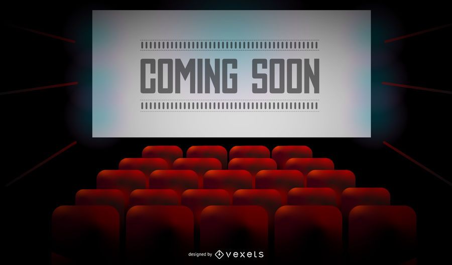 Cine próximamente Diseño de pantalla Cine próximamente Diseño de pantalla