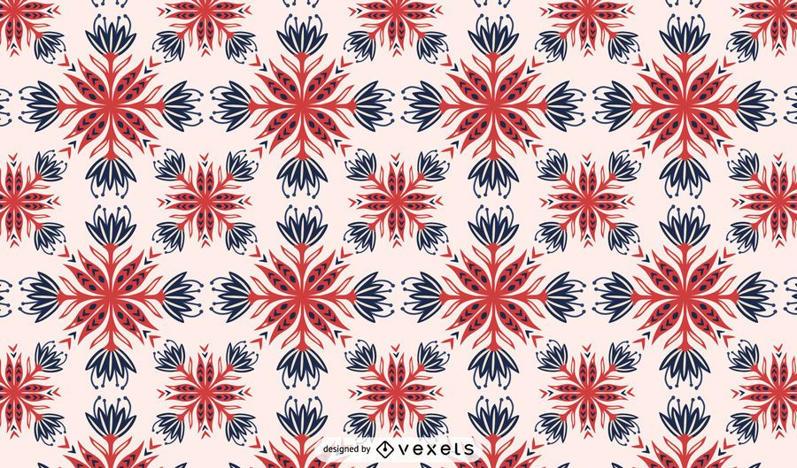 Scandinavian flowers pattern design Scandinavian flowers pattern design