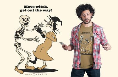 Move witch t-shirt design Move witch t-shirt design