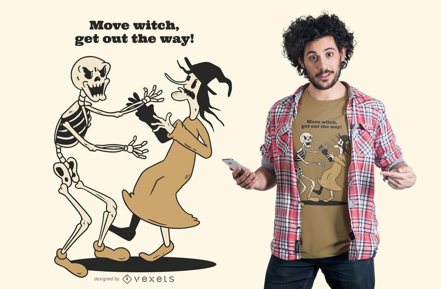 Move witch t-shirt design Move witch t-shirt design