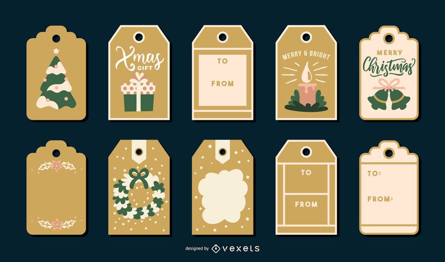 Christmas tags pack Christmas tags pack
