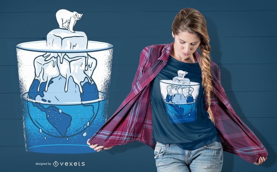 Ice bear t-shirt design Ice bear t-shirt design