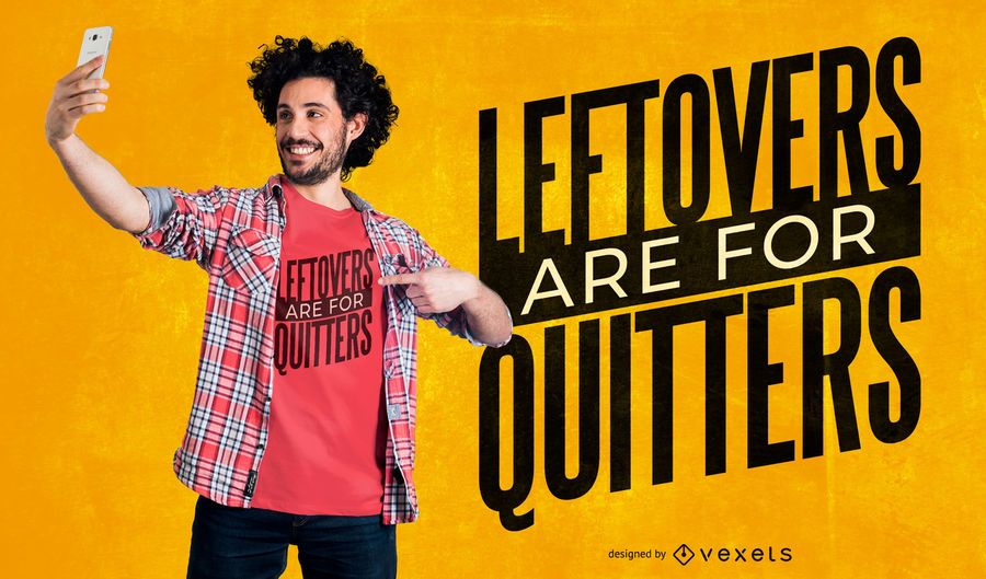 Leftovers quote t-shirt design Leftovers quote t-shirt design