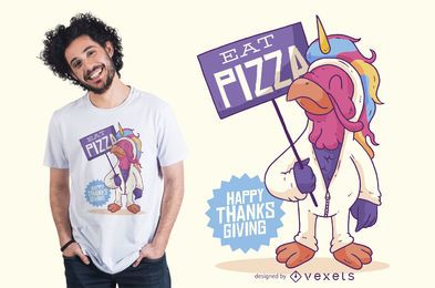 Unicorn Turkey Thanksgiving Funny T-shirt Design Unicorn Turkey Thanksgiving Funny T-shirt Design