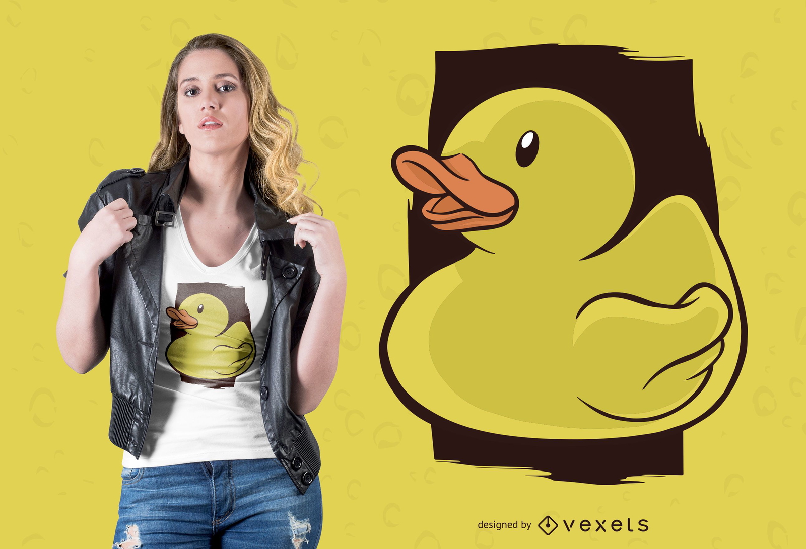 Rubber Duck T-shirt Design