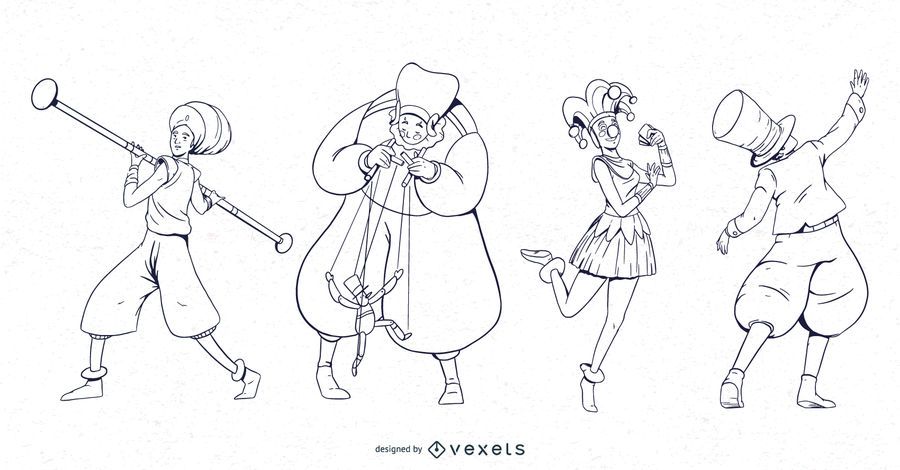 Circus People Design Pack Circus People Design Pack