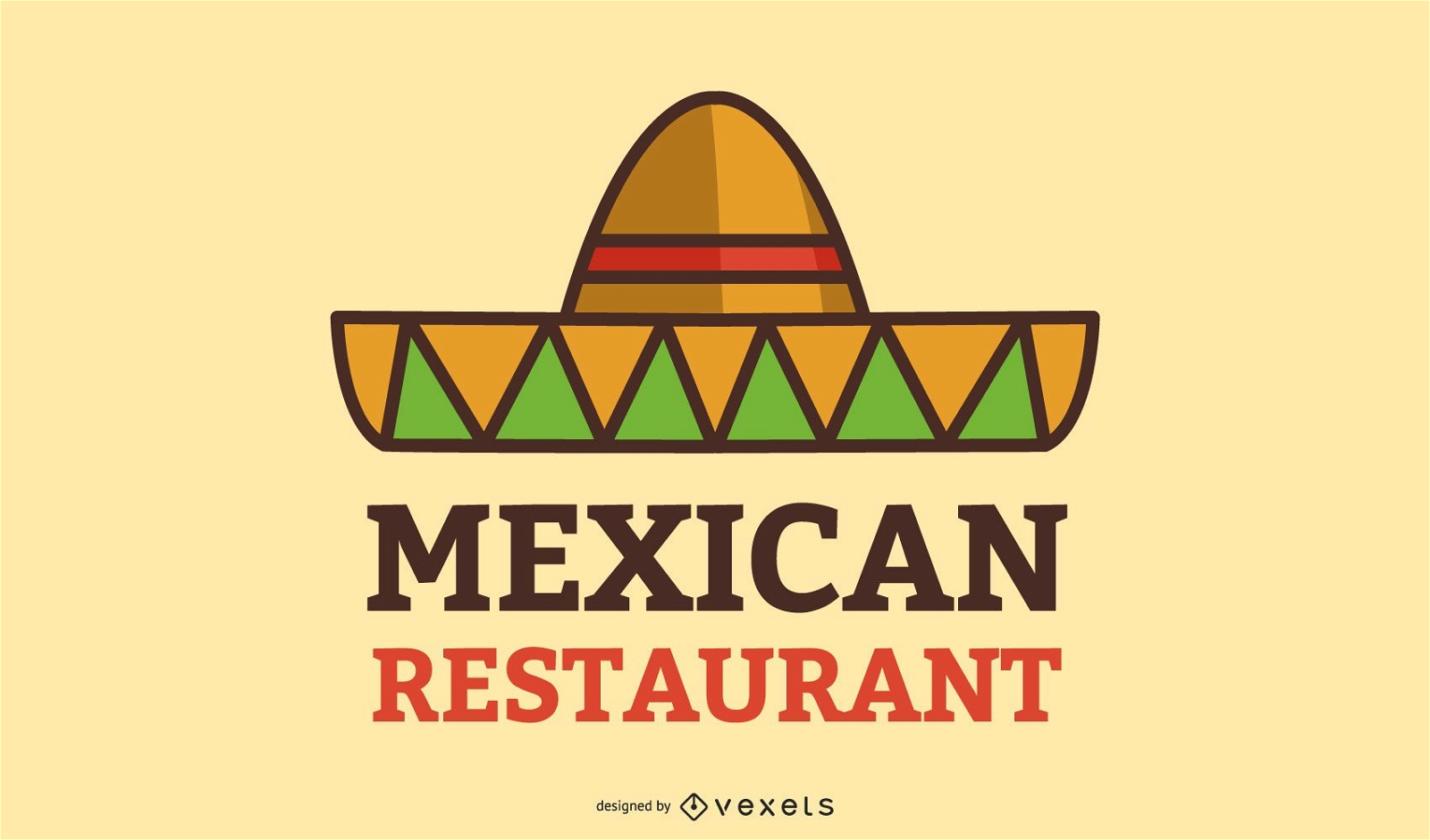 Dise?o de logotipo de empresa de comida mexicana