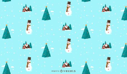 Christmas snow pattern design Christmas snow pattern design