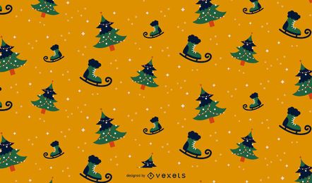 Diseño de patrones sin fisuras de Navidad