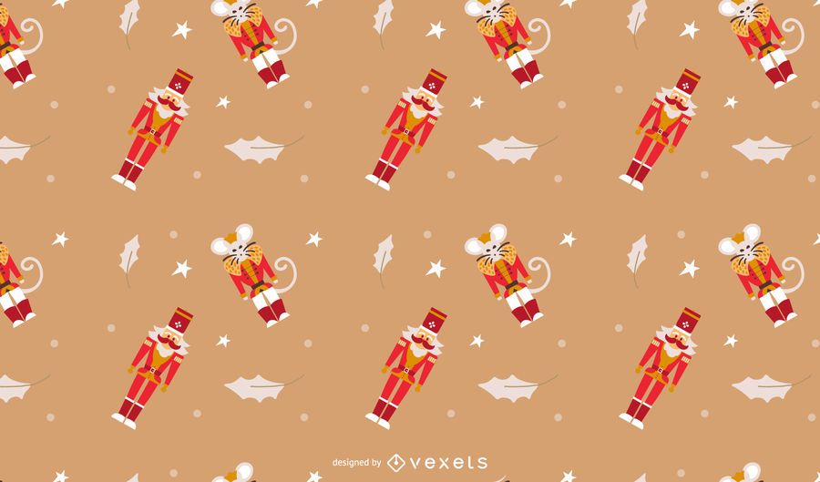 Nutcracker seamless pattern design Nutcracker seamless pattern design