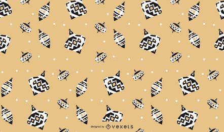 Christmas balls pattern design Christmas balls pattern design