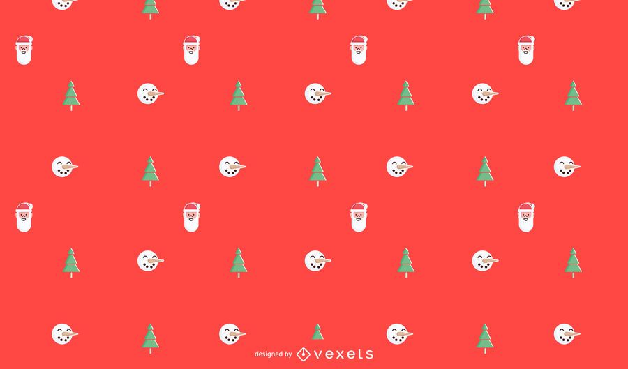 Patrón minimalista de navidad Patrón minimalista de navidad