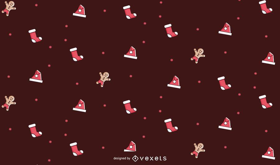 Simple christmas pattern design Simple christmas pattern design