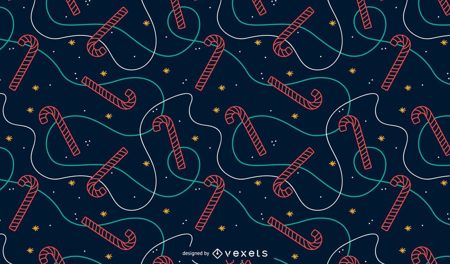 Candy cane christmas pattern design Candy cane christmas pattern design