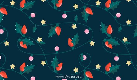 Diseño de patrones de luces navideñas Diseño de patrones de luces navideñas