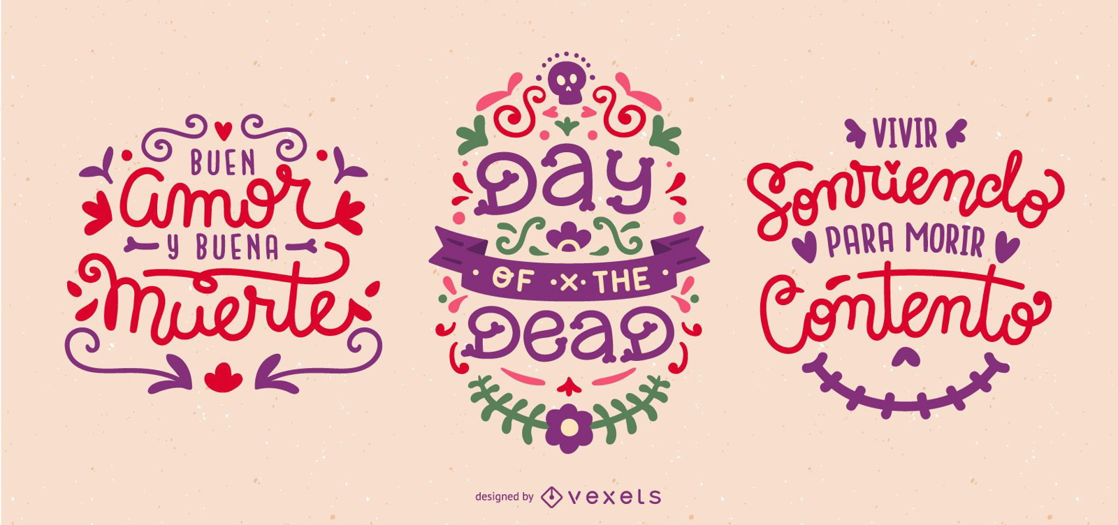 day-of-the-dead-quote-set-vector-download