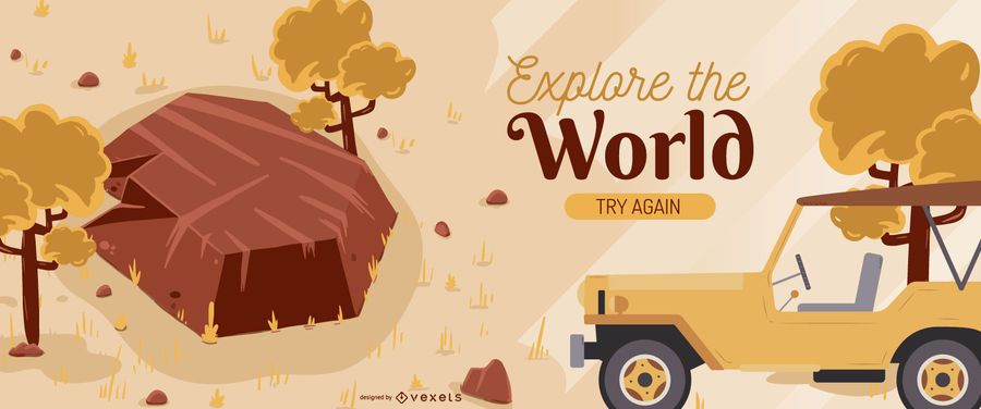 Safari editable banner design Safari editable banner design