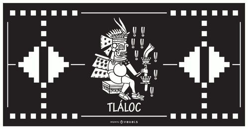 Projeto de deus asteca Tlaloc