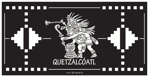 Projeto de deus asteca Quetzalcoatl