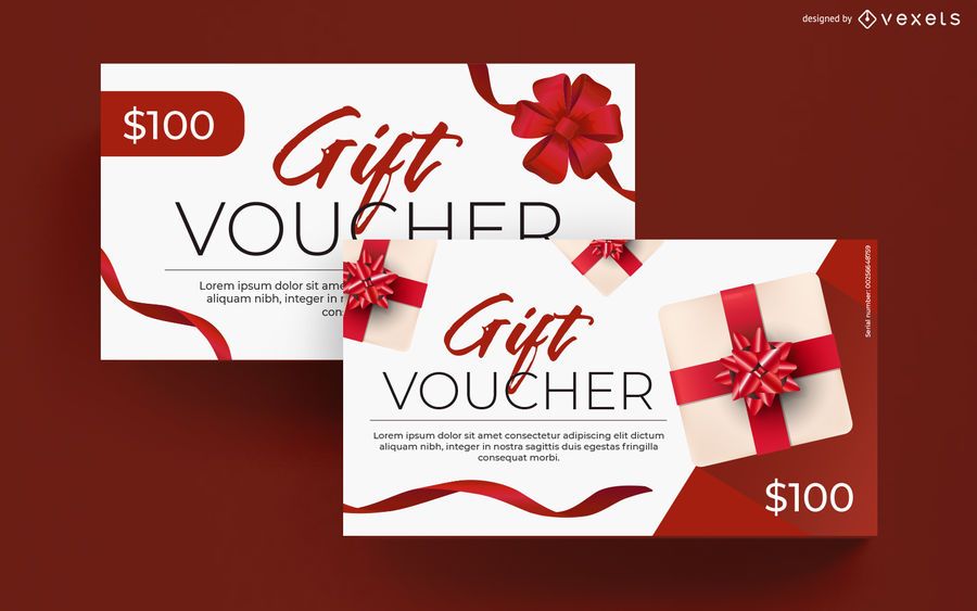 Christmas Gift Voucher Card Christmas Gift Voucher Card