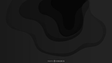 Wavy black backround design