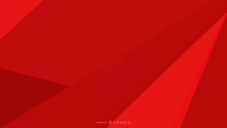 Diseño geométrico de fondo rojo