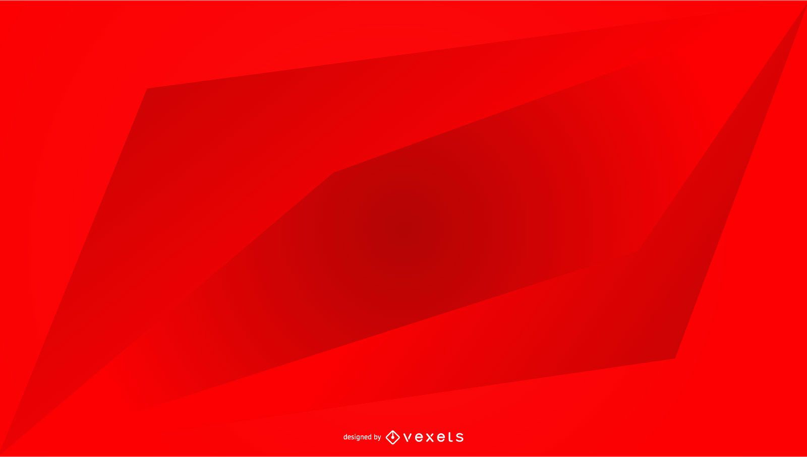 Red background geometric gradient design